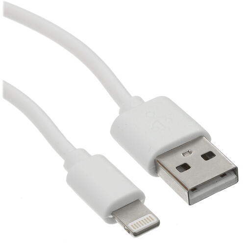 Купить Кабель круглый FinePower Lightning 8-pin - USB 2.0 Type-A белый 1 м  5405460. Характеристики, отзывы и цены в Донецке
