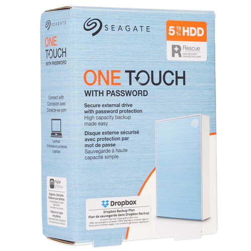 Купить 5 ТБ Внешний HDD Seagate One Touch  9155774. Характеристики, отзывы и цены в Донецке