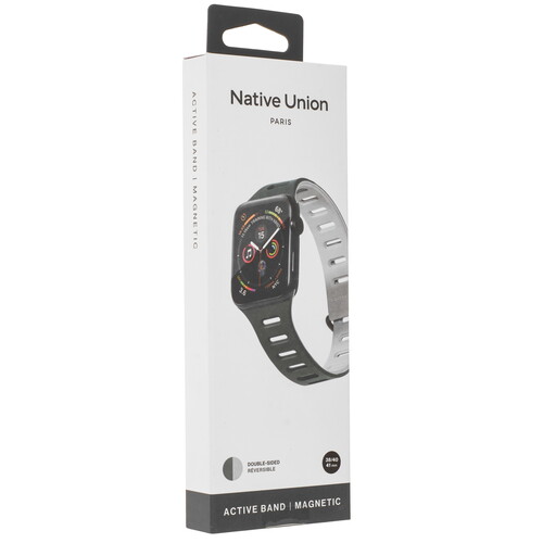 Купить Ремешок Native Union для Apple Watch 38/ 40/ 41mm зеленый/серый  9240545. Характеристики, отзывы и цены в Донецке