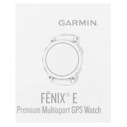 Купить Спортивные часы Garmin Fenix E  5493286. Характеристики, отзывы и цены в Донецке