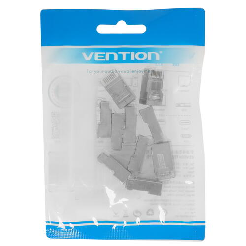 Купить Коннектор RJ45 Vention IDFR0-10  5359925. Характеристики, отзывы и цены в Донецке