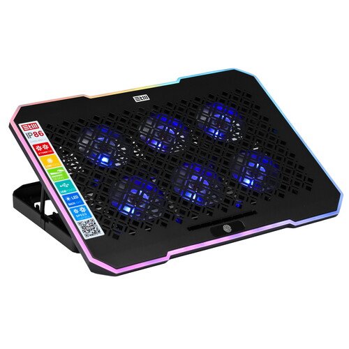 Купить Подставка для ноутбука STM IP86 черный  5607668. Характеристики, отзывы и цены в Донецке