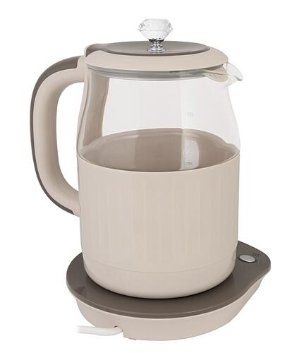 Купить Электрочайник Endever Skyline KR-365G бежевый  5365518. Характеристики, отзывы и цены в Донецке