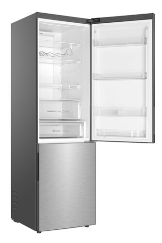 Купить Холодильник с морозильником   Haier C4F640CXU1 серебристый  9954138. Характеристики, отзывы и цены в Донецке