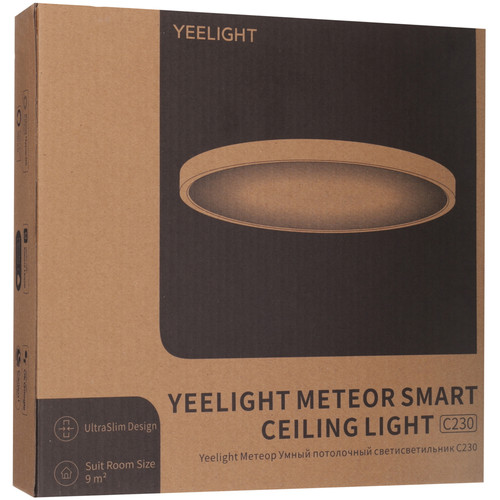 Купить Светильник настенно-потолочный Yeelight Meteor Smart Ceiling Light C230 черный  5638097. Характеристики, отзывы и цены в Донецке