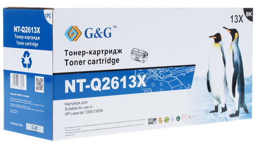 Купить Картридж лазерный G&G NT-Q2613X черный  0186680. Характеристики, отзывы и цены в Донецке