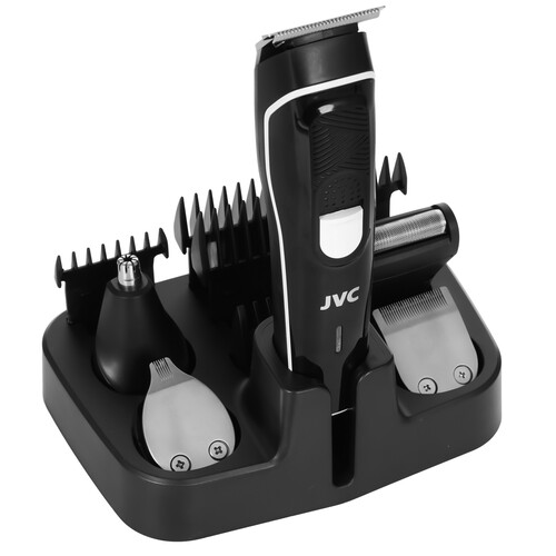 Купить Машинка для стрижки JVC JHC56RS черный/белый  9058860. Характеристики, отзывы и цены в Донецке