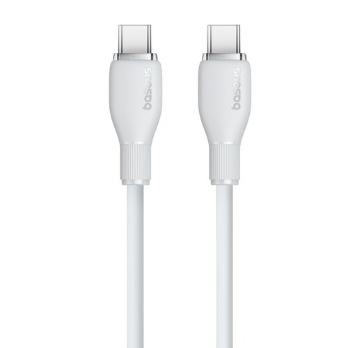 Купить Кабель круглый Baseus USB Type-C - USB Type-C белый 1.2 м  9260756. Характеристики, отзывы и цены в Донецке