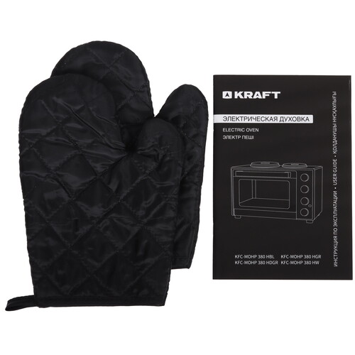 Купить Мини-печь Kraft KFC-MOHP 380 HDGR серый  9080984. Характеристики, отзывы и цены в Донецке