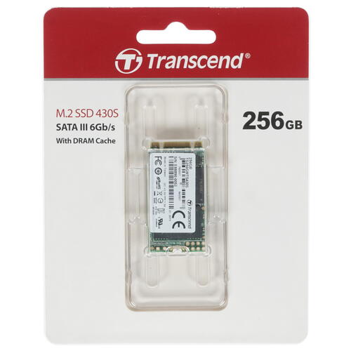 Купить 256 ГБ M.2 SATA накопитель Transcend MTS430 [TS256GMTS430S]  1354945. Характеристики, отзывы и цены в Донецке