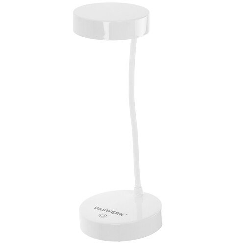 Купить Настольный светильник DASWERK 237990 белый  9171563. Характеристики, отзывы и цены в Донецке