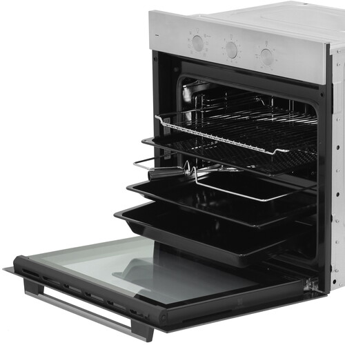 Купить Электрический духовой шкаф DEXP Frypro-01 серебристый  9175843. Характеристики, отзывы и цены в Донецке