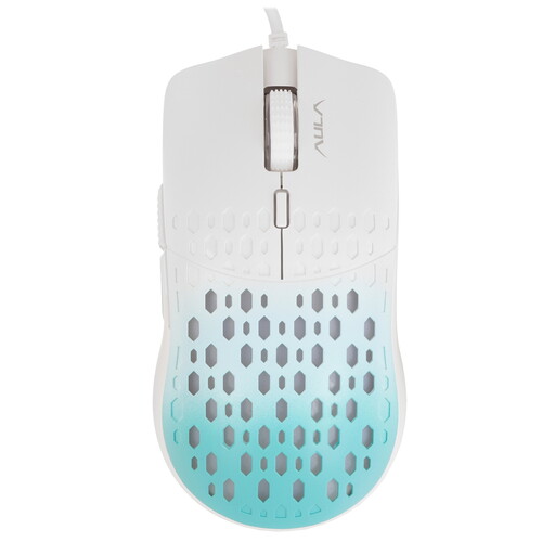 Купить Мышь проводная AULA S11PRO [80003325] белый  5606258. Характеристики, отзывы и цены в Донецке