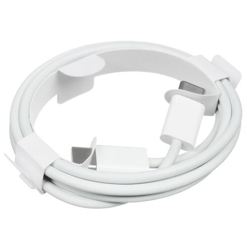 Купить Кабель круглый Apple USB Type-C - USB Type-C белый 1 м  5055883. Характеристики, отзывы и цены в Донецке