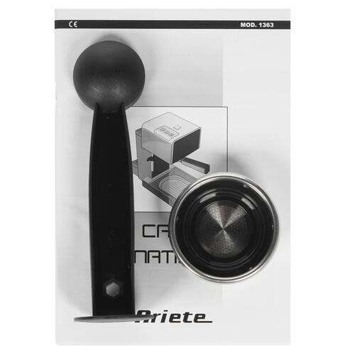 Купить Кофеварка рожковая Ariete 1363 красный  1078104. Характеристики, отзывы и цены в Донецке