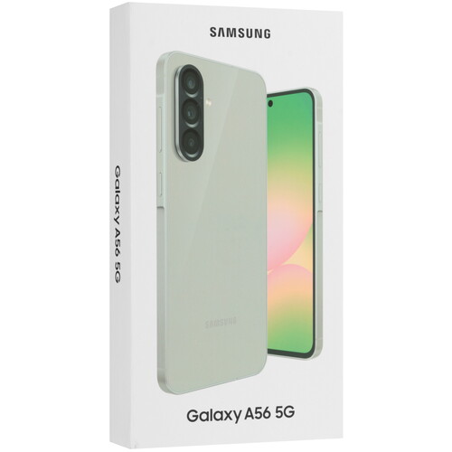 Купить 6.7" Смартфон Samsung Galaxy A56 256 ГБ зеленый  5621201. Характеристики, отзывы и цены в Донецке