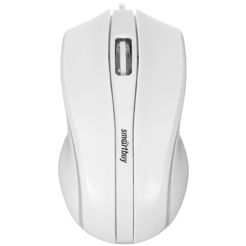 Купить Мышь проводная Smartbuy 338 One белый  1089815. Характеристики, отзывы и цены в Донецке