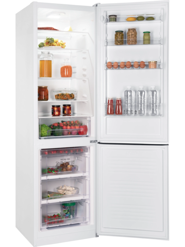 Купить Холодильник с морозильником   NORD NRB 164NF W белый  9291859. Характеристики, отзывы и цены в Донецке