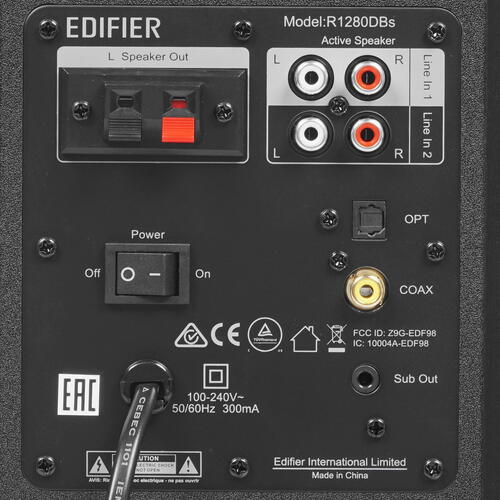 Купить Колонки Edifier R1280DBs черный  4738699. Характеристики, отзывы и цены в Донецке