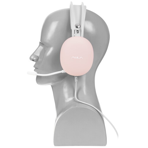 Купить Проводные наушники AULA S505 розовый 2024  9088373. Характеристики, отзывы и цены в Донецке