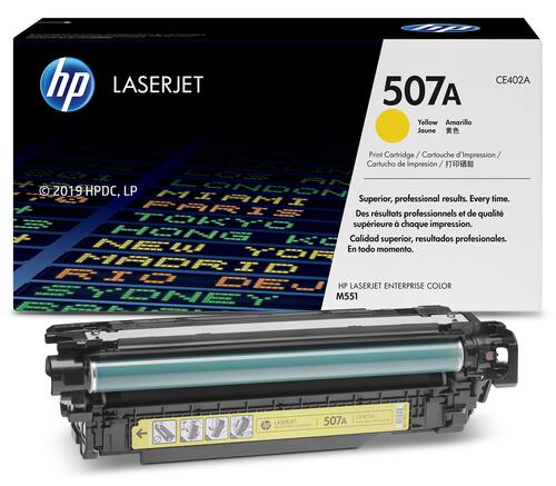 Купить Картридж лазерный HP 507A (CE402A) желтый, с чипом  0158343. Характеристики, отзывы и цены в Донецке