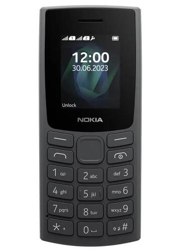 Купить Сотовый телефон Nokia 105 SS (2023) серый  5431230. Характеристики, отзывы и цены в Донецке