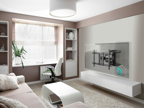 Купить Кронштейн для ТВ ONKRON M6L черный  4829885. Характеристики, отзывы и цены в Донецке