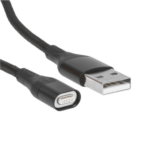 Купить Кабель круглый JETACCESS Lightning 8-pin - USB 2.0 Type-A черный 1 м  5617831. Характеристики, отзывы и цены в Донецке