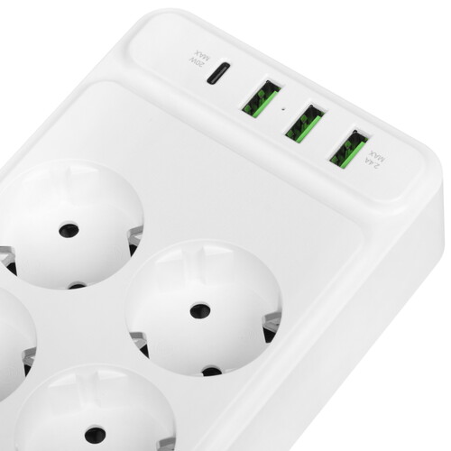 Купить Сетевой фильтр Skyline USP-850 белый  9197110. Характеристики, отзывы и цены в Донецке