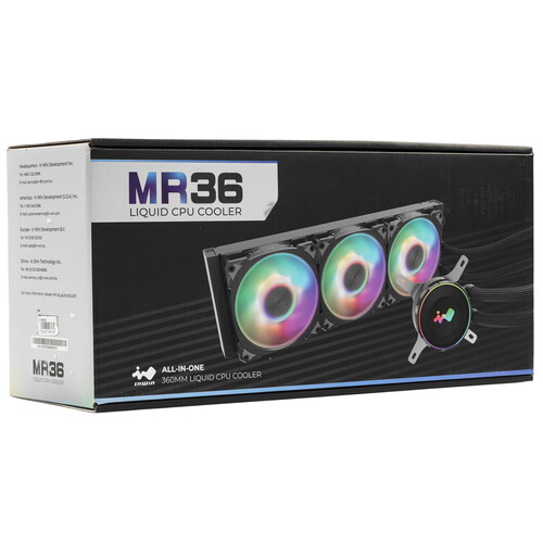 Купить Система охлаждения InWin MR36 черная  5625038. Характеристики, отзывы и цены в Донецке