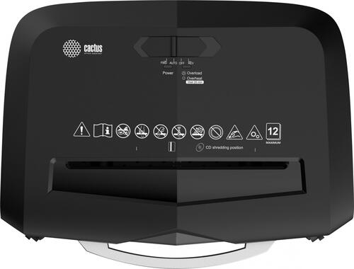 Купить Уничтожитель бумаг Cactus CS-SH-12-20-4X12H  9073780. Характеристики, отзывы и цены в Донецке