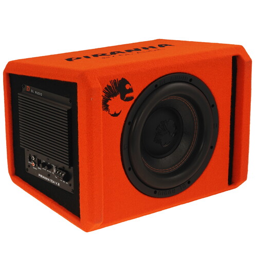 Купить Автосабвуфер активный DL Audio Piranha 10A V.2 Orange  9285798. Характеристики, отзывы и цены в Донецке