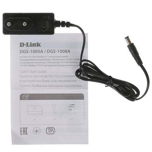 Купить Коммутатор D-Link DGS-1008A/F1A  9908181. Характеристики, отзывы и цены в Донецке