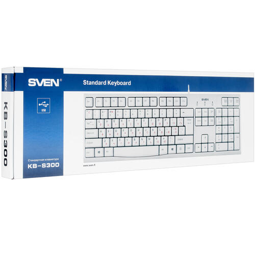 Купить Клавиатура  проводная SVEN KB-S300  1263919. Характеристики, отзывы и цены в Донецке