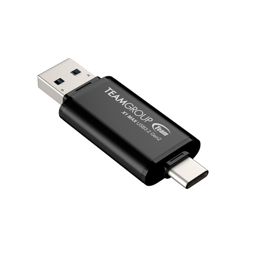 Купить 512 ГБ Внешний SSD Team Group X1 MAX [TX1MAX3512GB01]  5624776. Характеристики, отзывы и цены в Донецке
