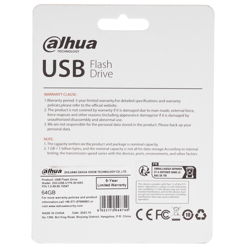 Купить Память USB Flash 64 ГБ Dahua U176  9138564. Характеристики, отзывы и цены в Донецке