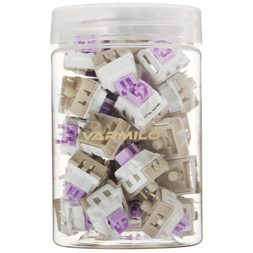 Купить Переключатели Varmilo Slience Violet L [ZTZS-L-056/D]  5621098. Характеристики, отзывы и цены в Донецке