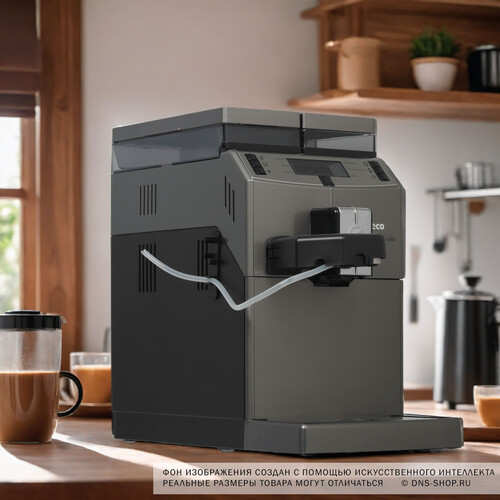 Купить Кофемашина автоматическая Saeco Lirika One Touch Cappuccino черный  5495587. Характеристики, отзывы и цены в Донецке