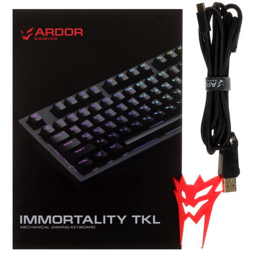 Купить Клавиатура  проводная ARDOR GAMING Immortality TKL  5068367. Характеристики, отзывы и цены в Донецке