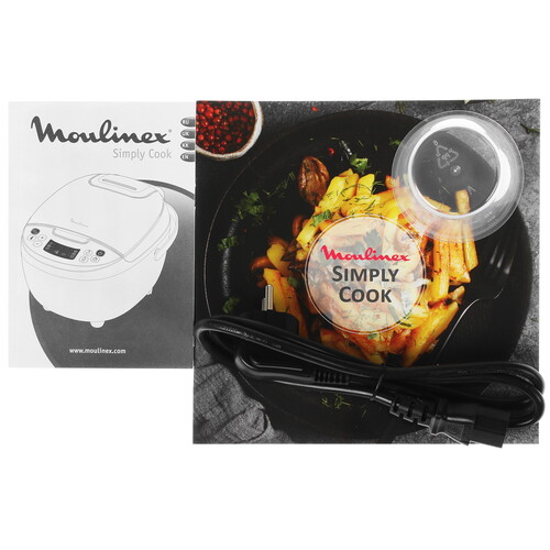 Купить Мультиварка MOULINEX SIMPLY COOK MK611832 черный  5349145. Характеристики, отзывы и цены в Донецке