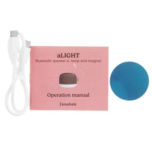Купить Портативная колонка KreaFunk aLIGHT, голубой  9279037. Характеристики, отзывы и цены в Донецке