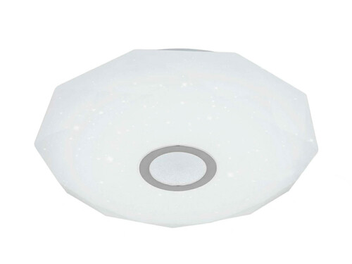 Купить Светильник потолочный Citilux Диамант Смарт CL713A100G белый/серебристый  5499133. Характеристики, отзывы и цены в Донецке