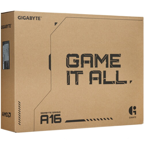 Купить 16" Ноутбук GIGABYTE GAMING A16 3TH черный  5638074. Характеристики, отзывы и цены в Донецке