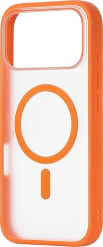 Купить Накладка  uBear Cloud Mag Case для Apple iPhone 17 Pro оранжевый/прозрачный  5639946. Характеристики, отзывы и цены в Донецке