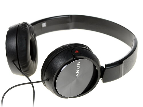 Купить Проводные наушники Sony MDR-ZX310APB черный  0179595. Характеристики, отзывы и цены в Донецке