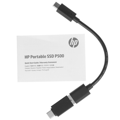 Купить 1000 ГБ Внешний SSD HP P500  1672684. Характеристики, отзывы и цены в Донецке