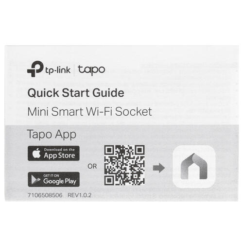 Купить Умная розетка TP-Link Tapo P100  1675528. Характеристики, отзывы и цены в Донецке