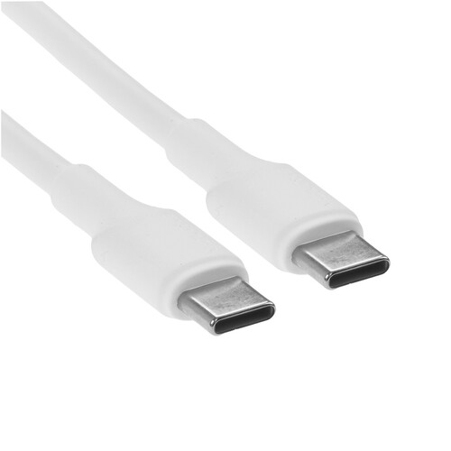 Купить Кабель круглый VOLTME USB Type-C - USB Type-C белый 2 м  9210888. Характеристики, отзывы и цены в Донецке