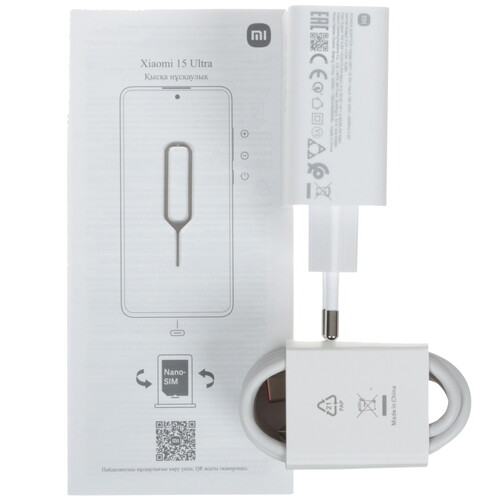 Купить 6.73" Смартфон Xiaomi 15 Ultra 512 ГБ белый  5613950. Характеристики, отзывы и цены в Донецке