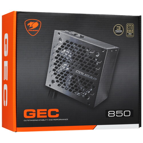 Купить Блок питания Cougar GEC 850  5065133. Характеристики, отзывы и цены в Донецке